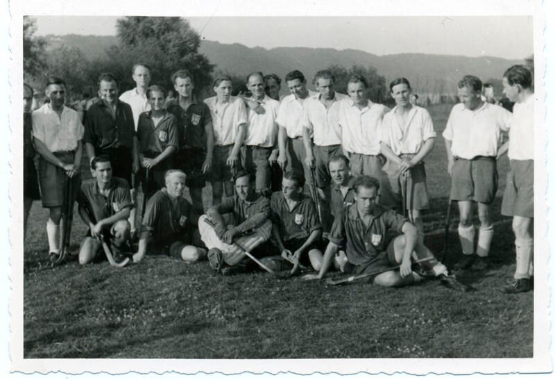 Spielszene 1947: ETUF - R&uuml;sselsheim.
