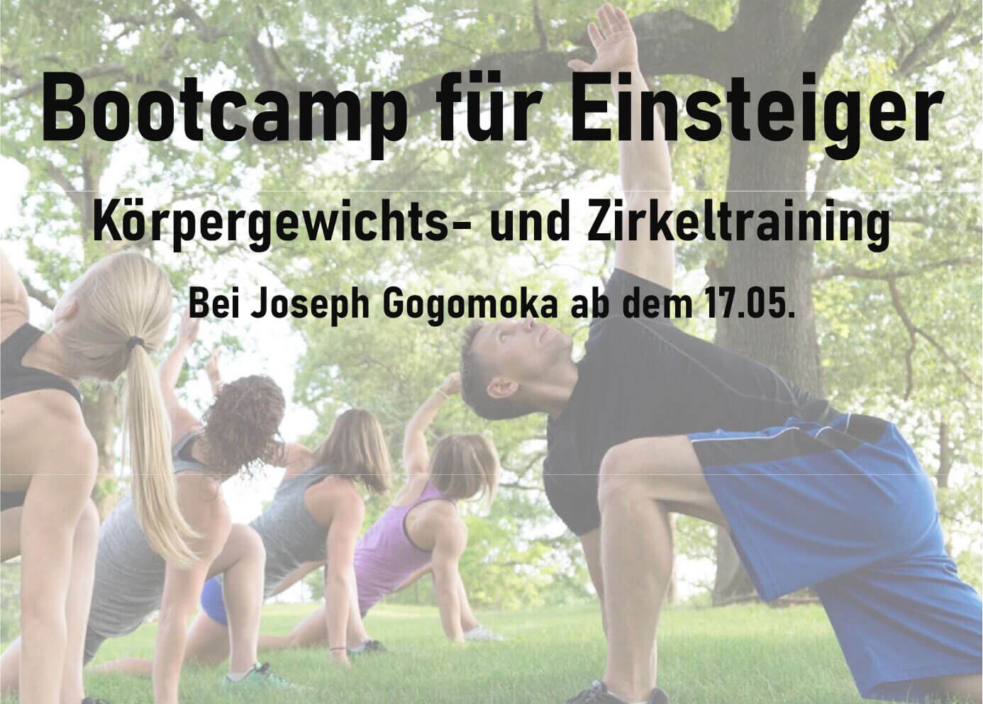 ETUF Bootcamp f&uuml;r Einsteiger