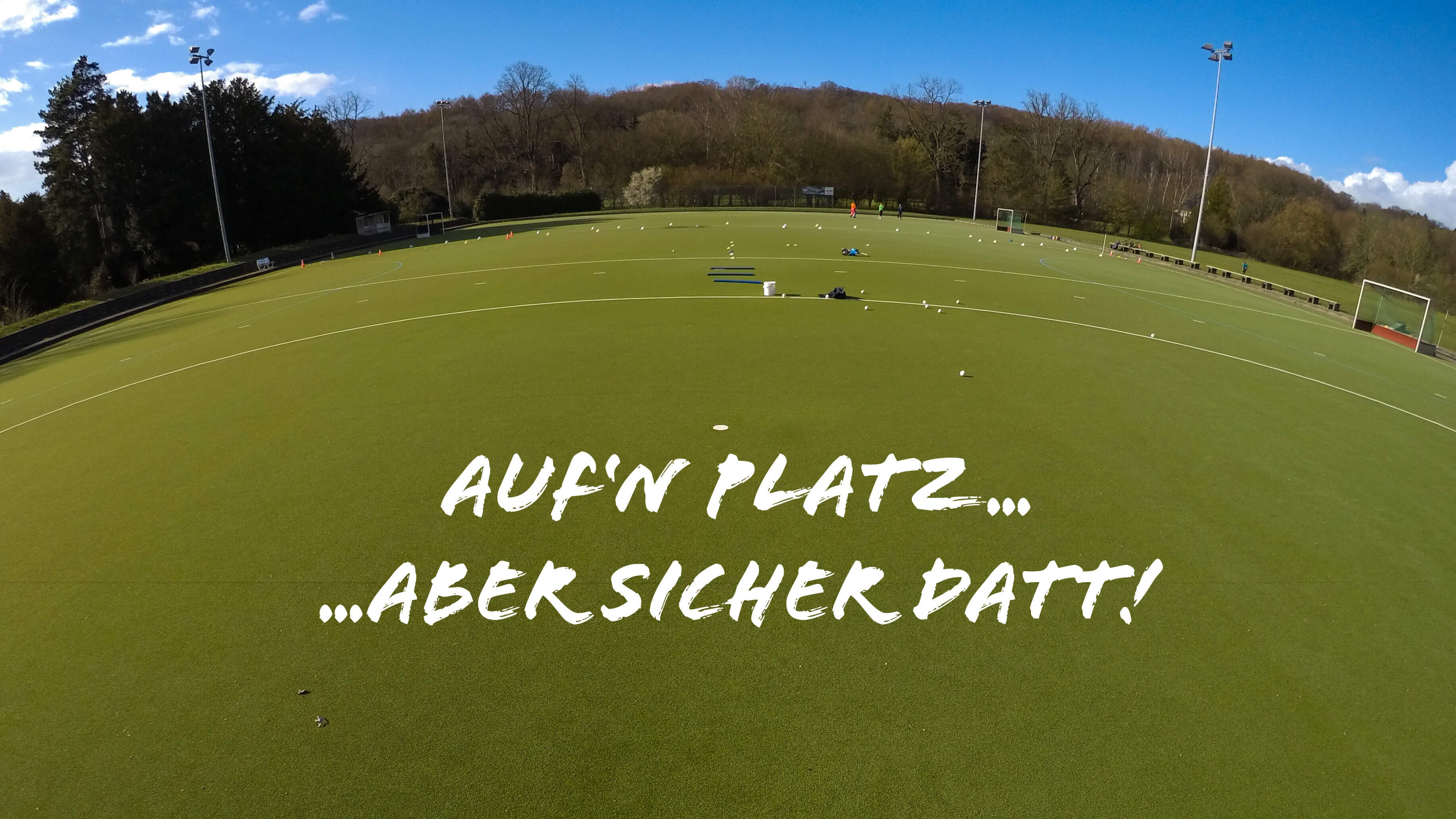 Aufn Platz - aber mit Sicherheit!