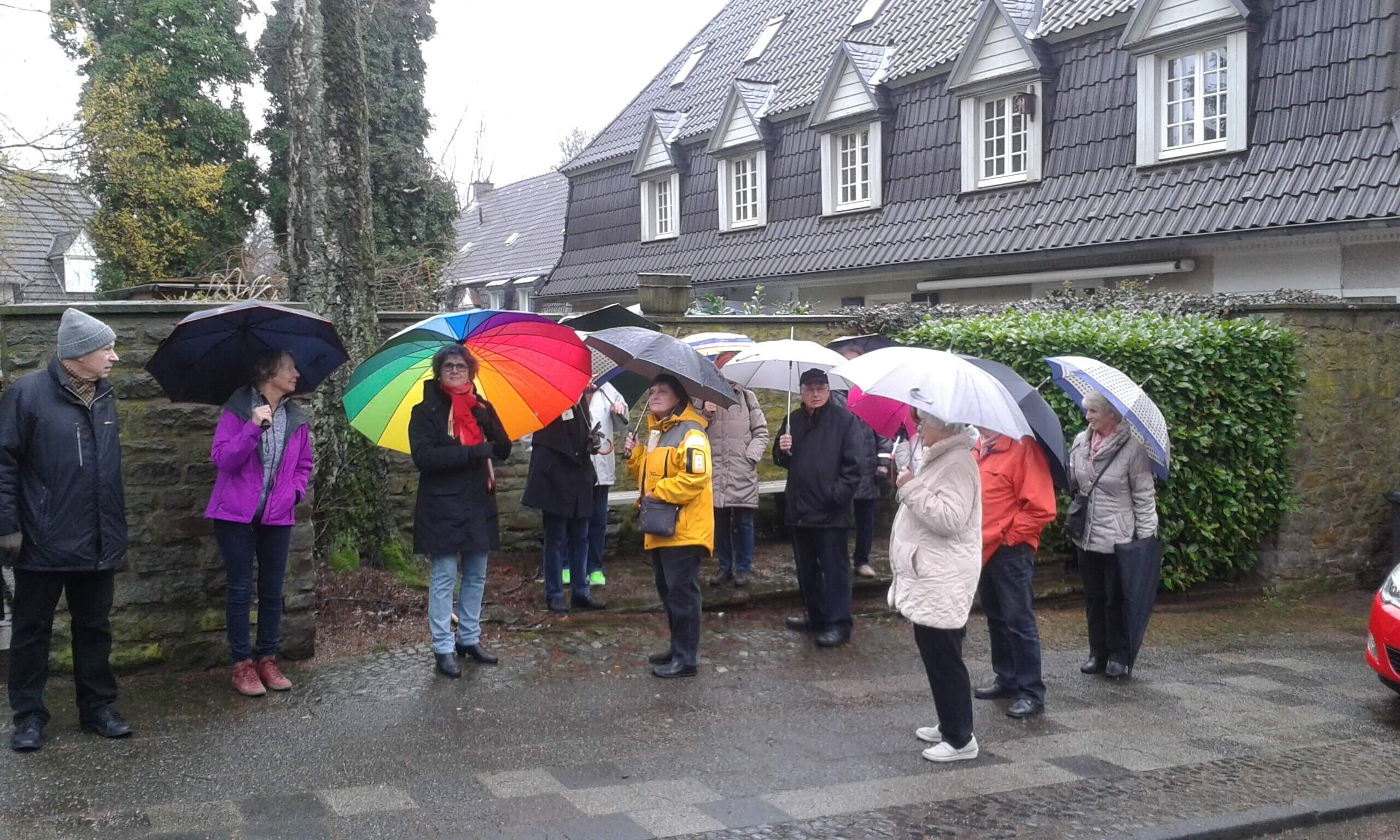 Besuch der Margarethenh&ouml;he
