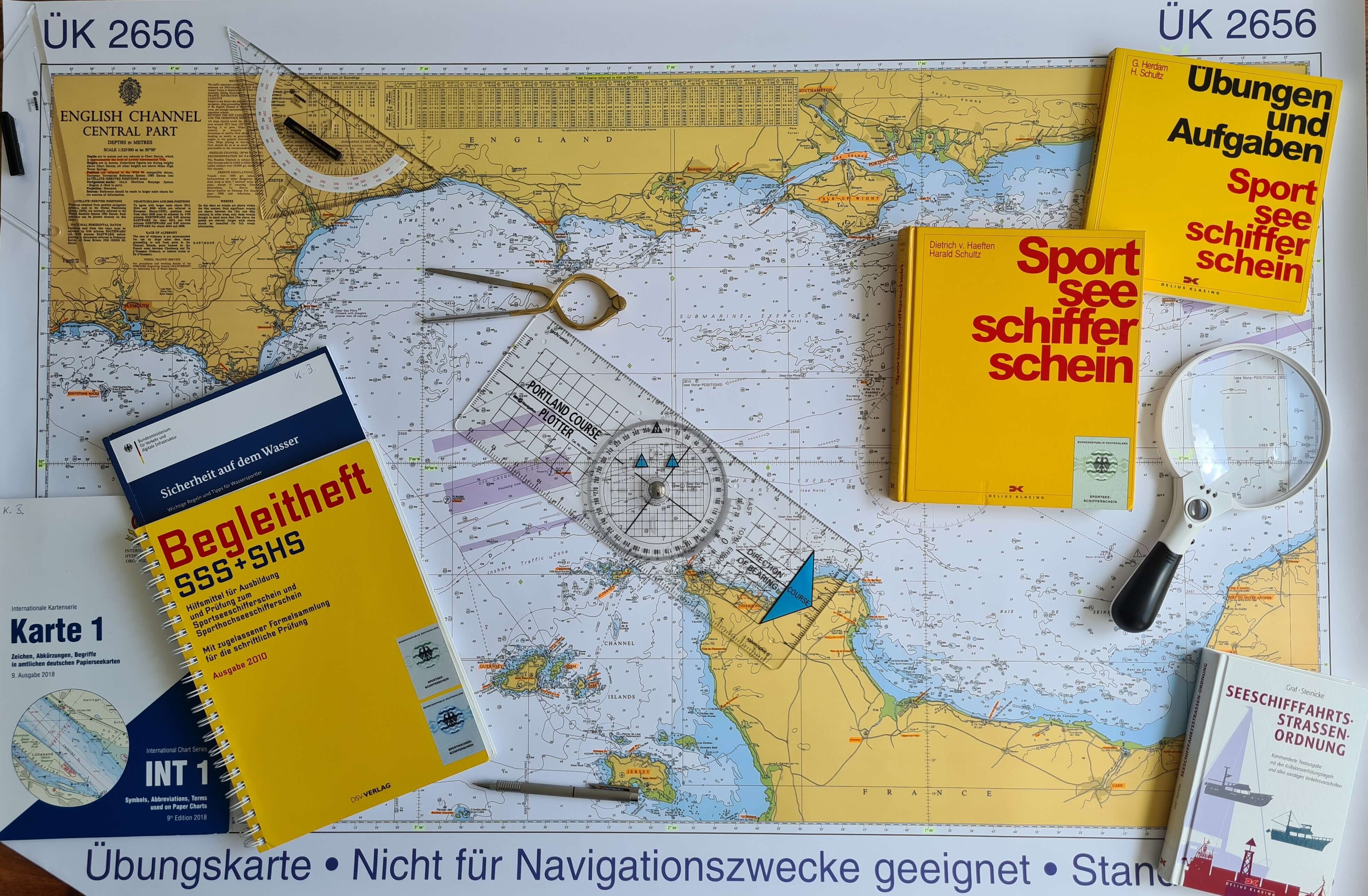 Ausbildung Sportseeschifferschein (SSS) im ETUF.