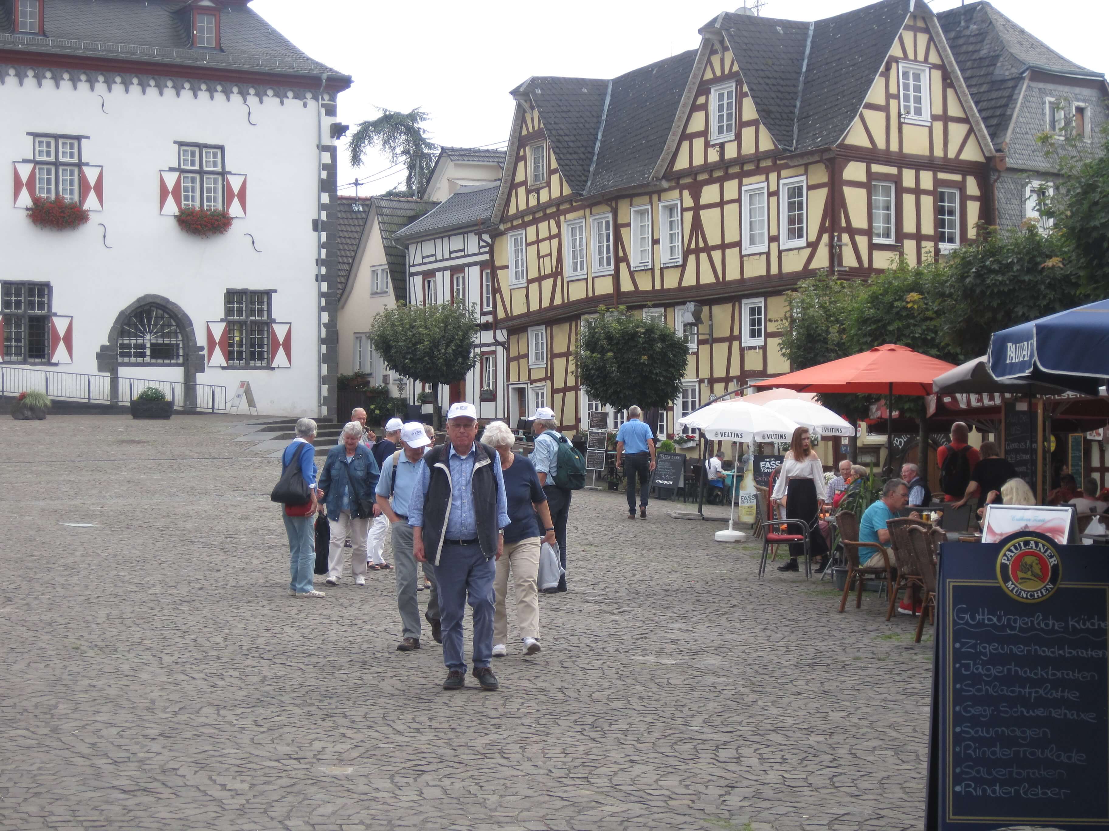 Stadtrundgang in Linz.