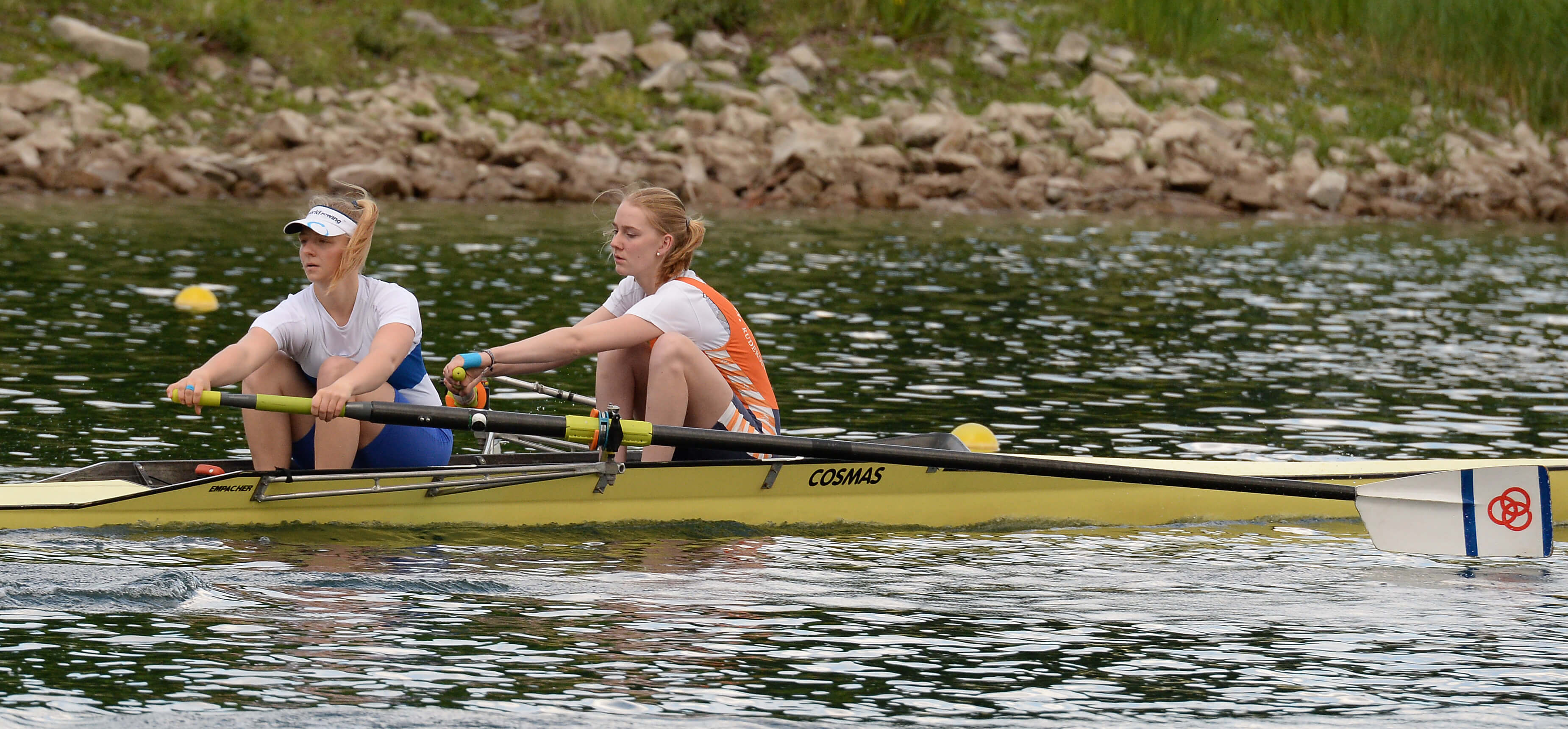 Corina Felsch und Svenja Meintrup (Kettwiger RG) .